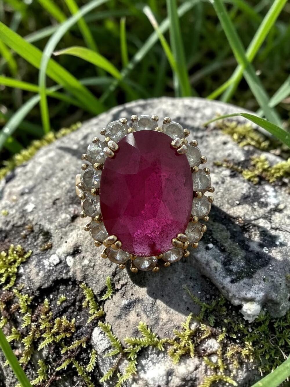 Camrose & Kross Jacqueline Kennedy Sterling Silver Ruby Ring